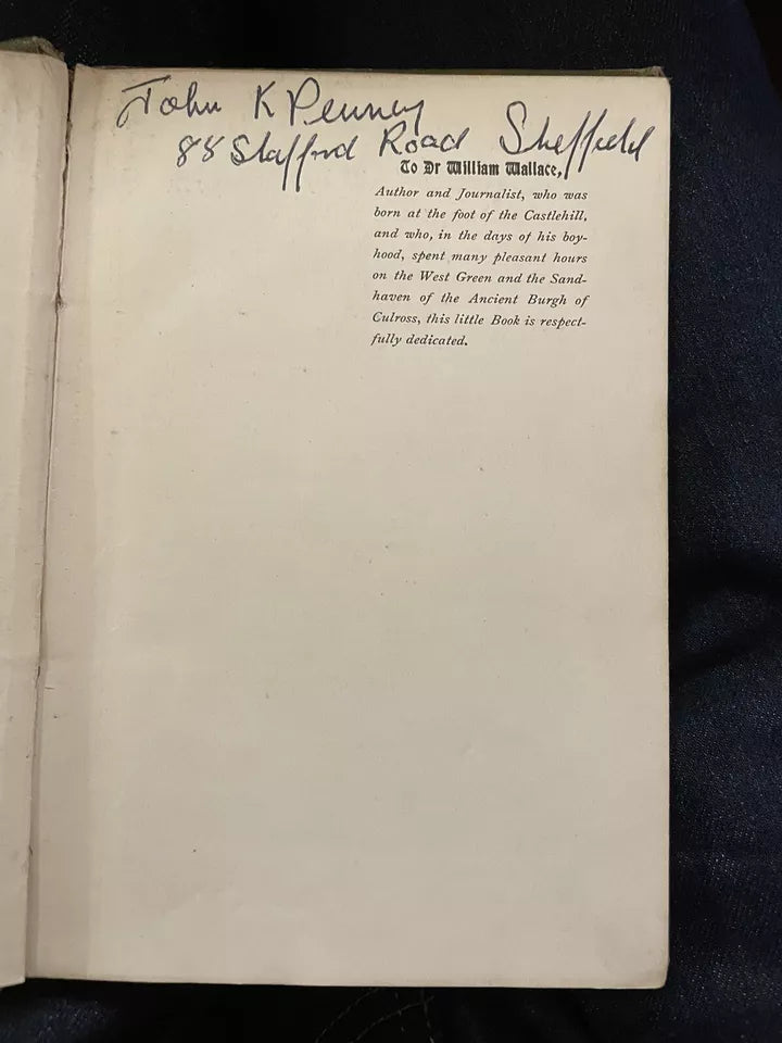 1906 Romantic Culross, Torryburn, and Vicinity : Fife Scotland