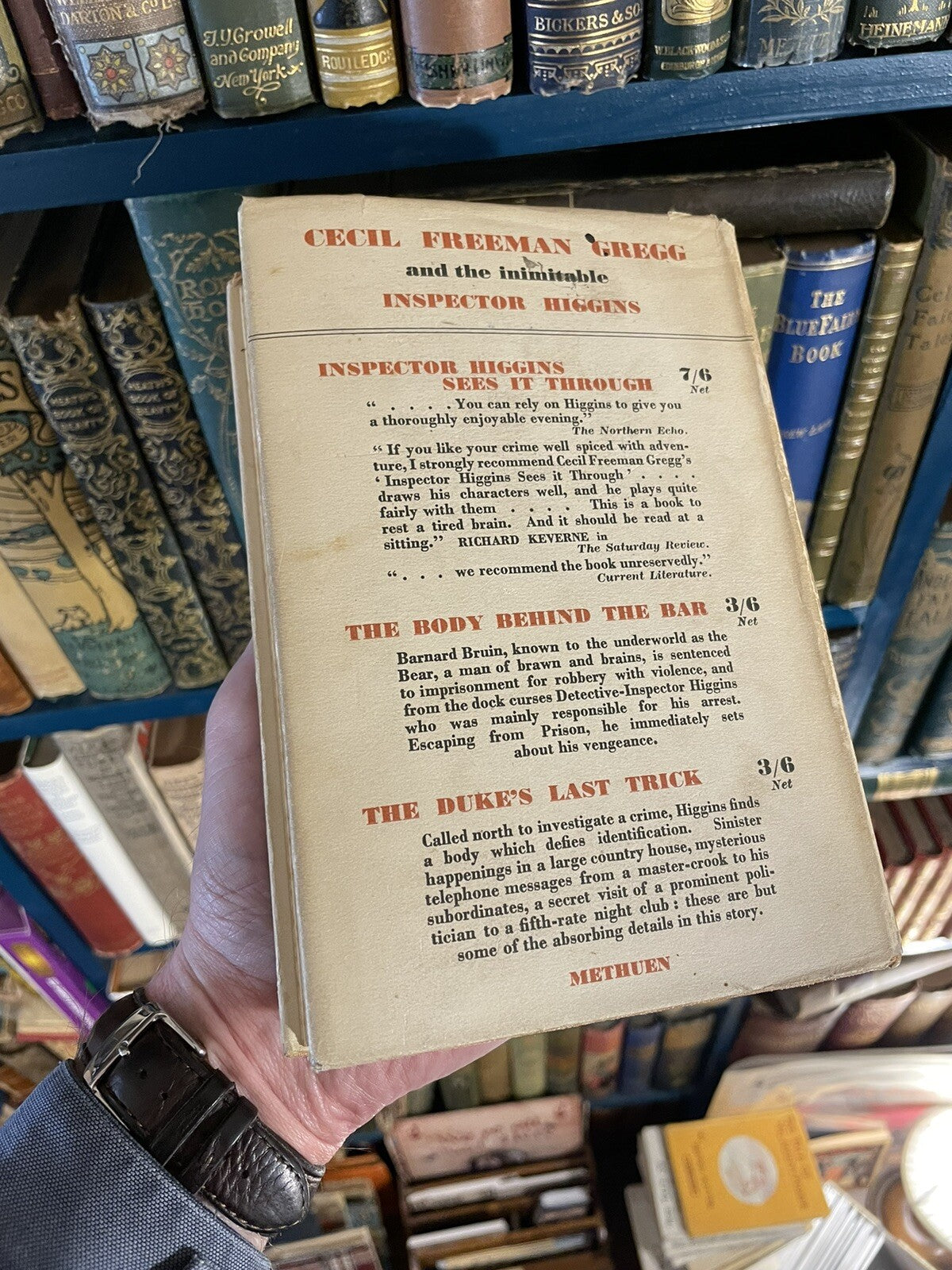 1935 The Execution of Diamond Deutsch : Cecil Freeman Gregg : Crime Detective