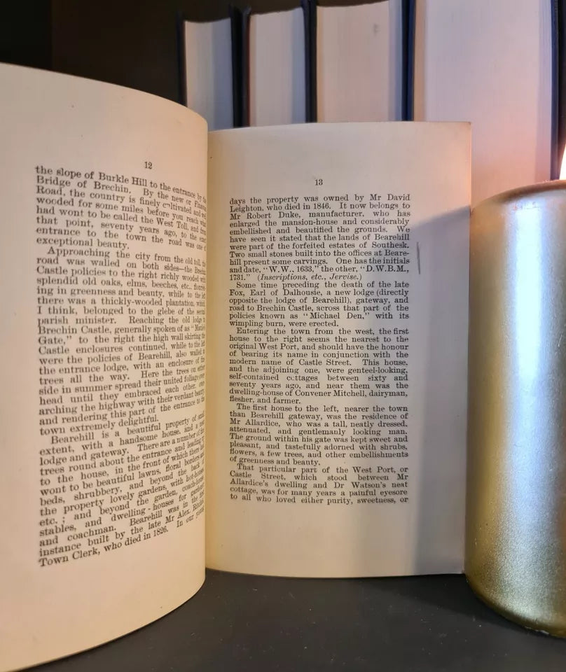 The City Ports, Brechin, in Olden & Modern Times, W. Sievwright: Paperback: 1902