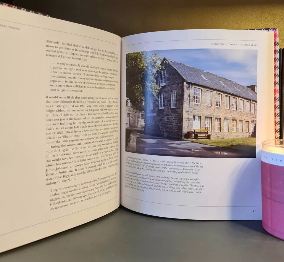 Scottish Estate Tweeds, Johnstons of Elgin: Hardback: 1st Edition: Tartan
