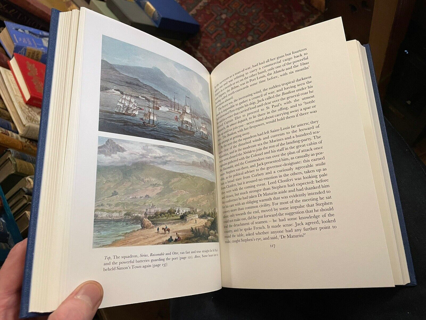 Patrick O'Brian : Mauritius Command : Folio Society : Illustrated