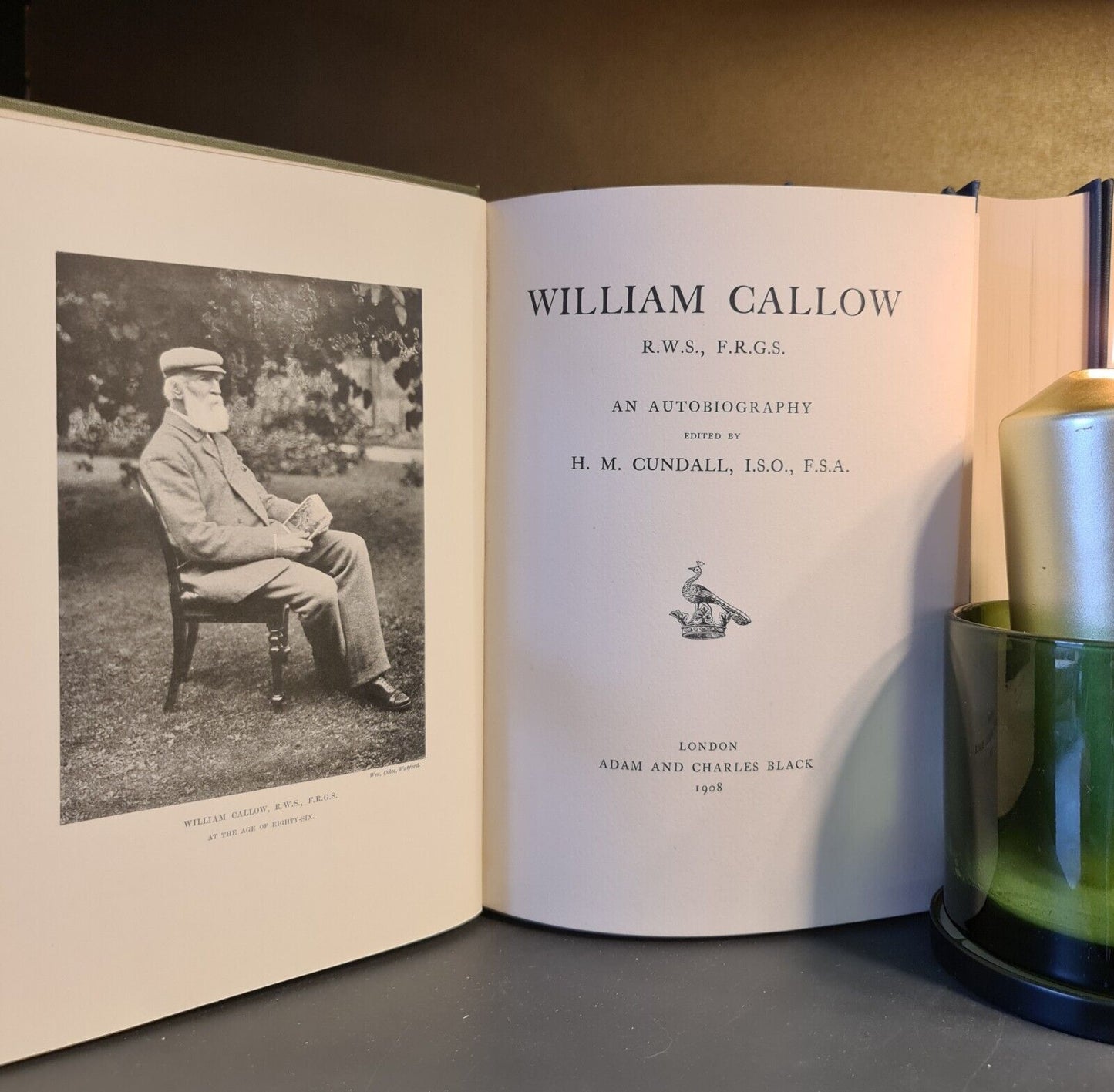 William Callow, An Autobiography: Hardback: 1st Edition: 1908: Arts History