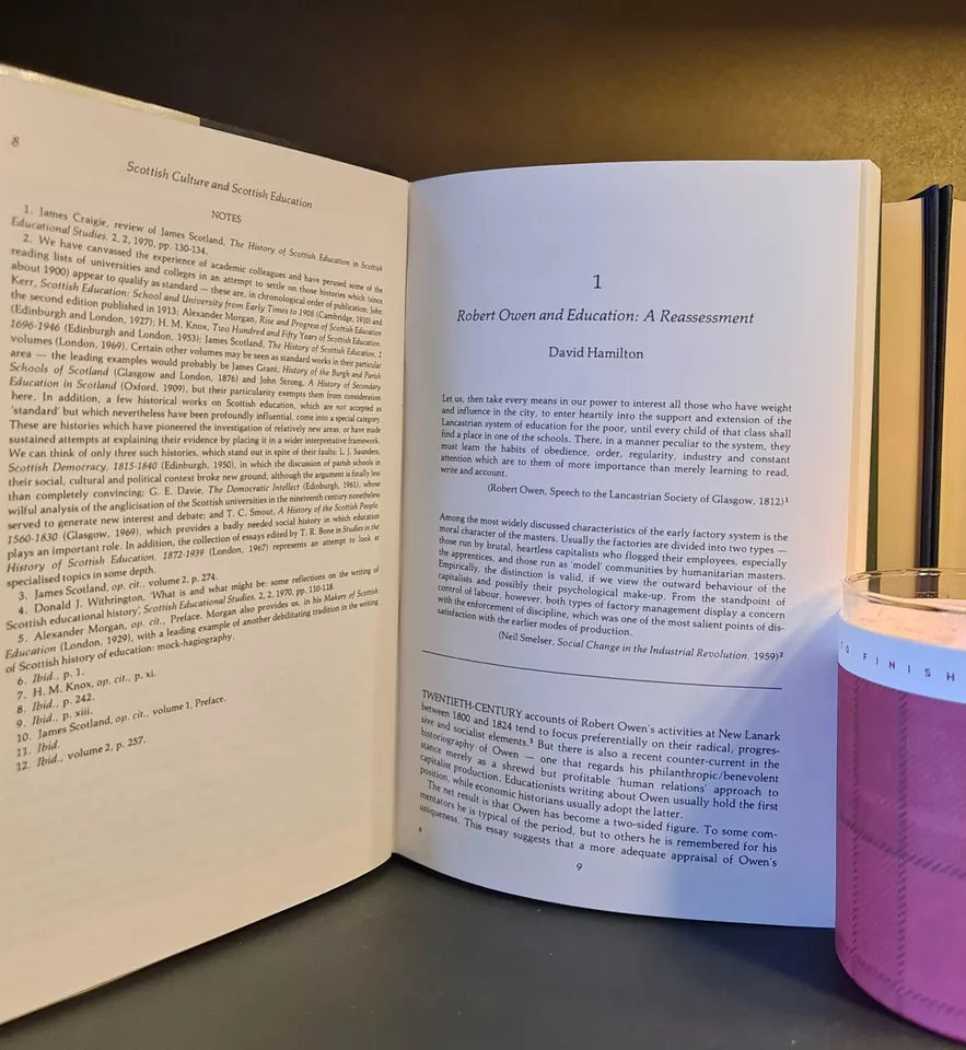 Scottish Culture & Scottish Education 1800 - 1980, Humes/Paterson: Hardback: 1st