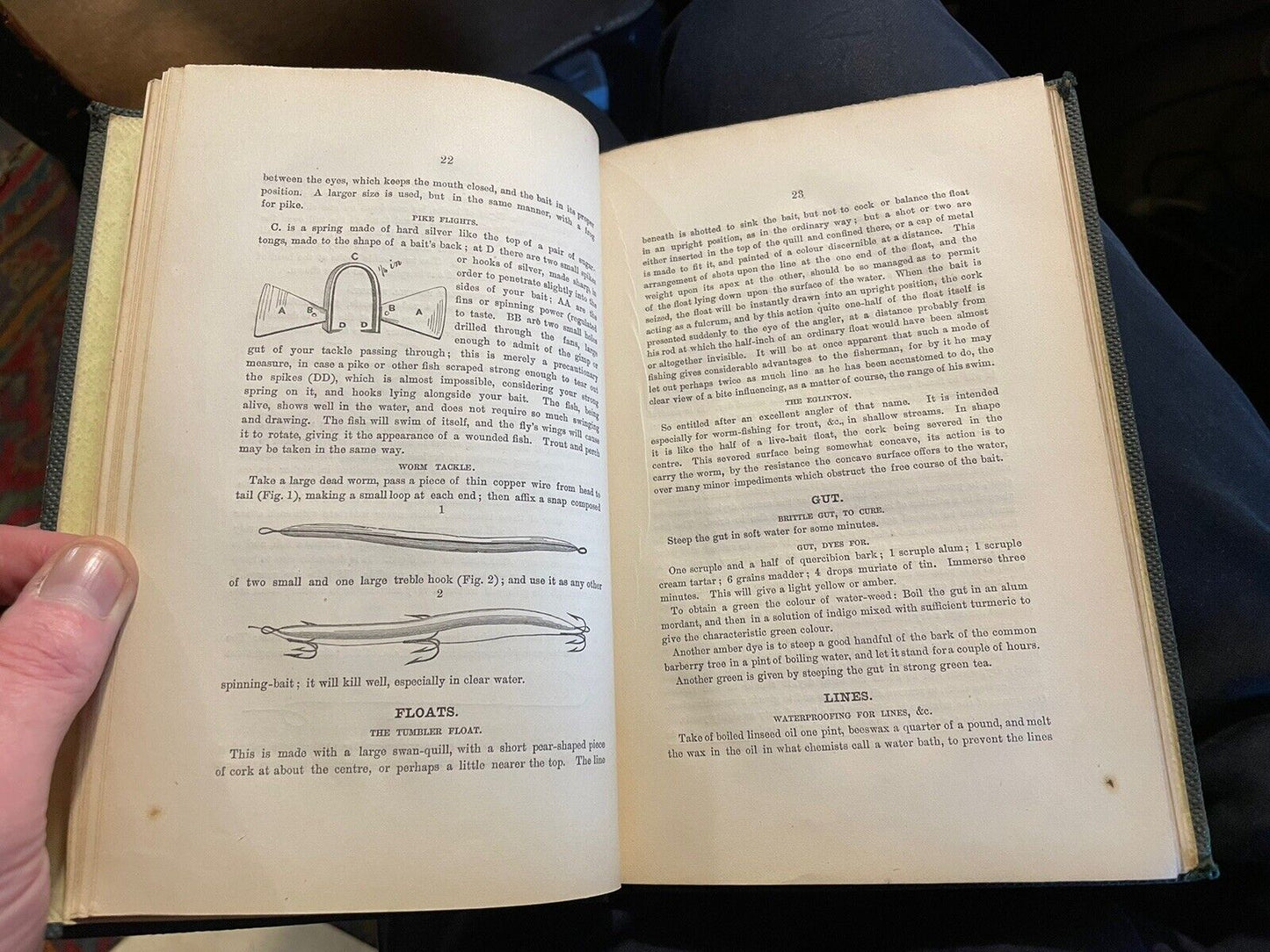 1866 Facts & Useful Hints Relating to Fishing and Shooting : Field Sports : 1st