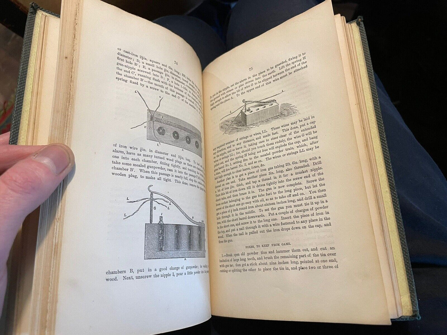 1866 Facts & Useful Hints Relating to Fishing and Shooting : Field Sports : 1st