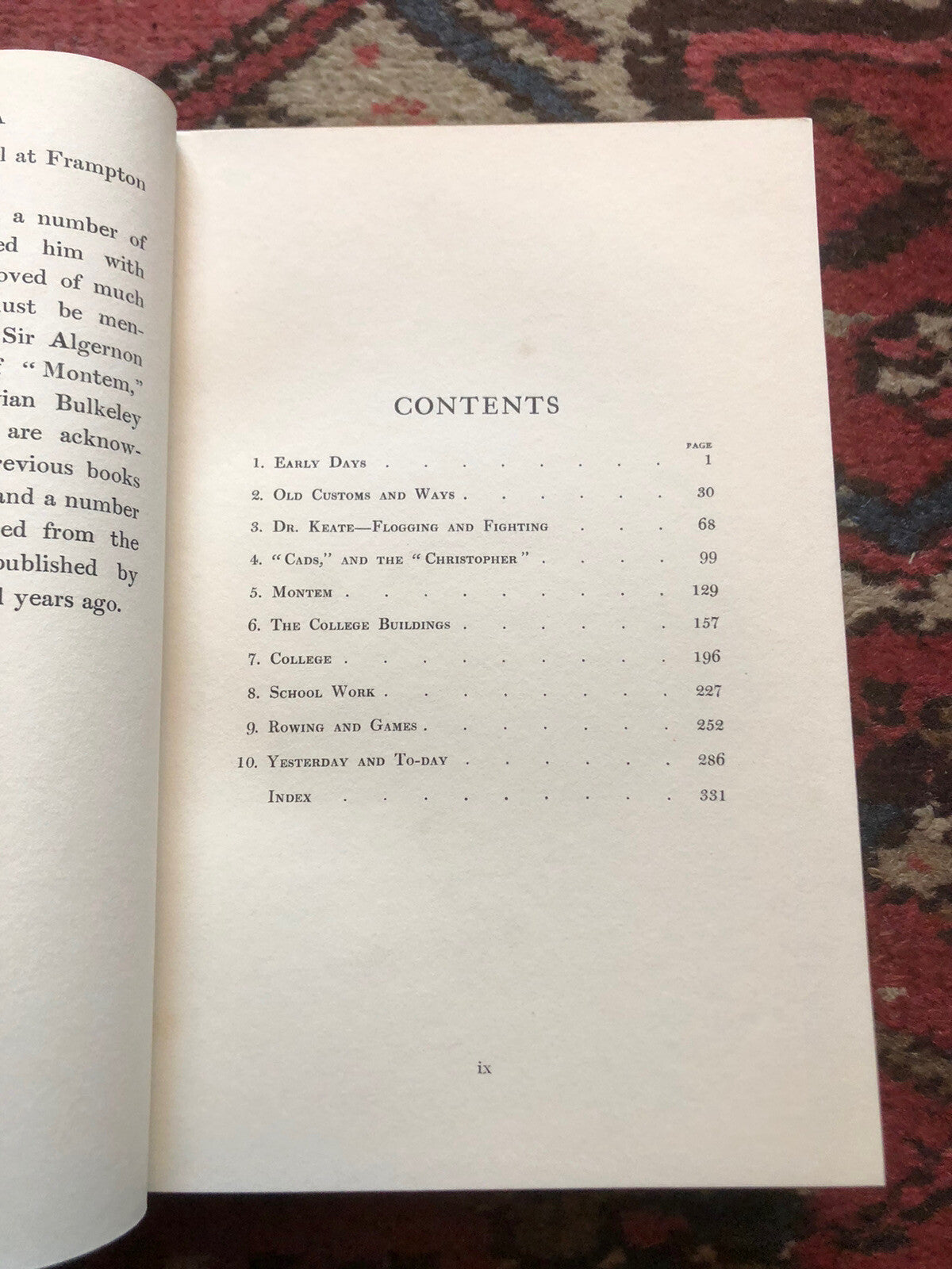 1911 Floreat Etona : Anecdotes and Memories of Eton College : Ralph Nevill