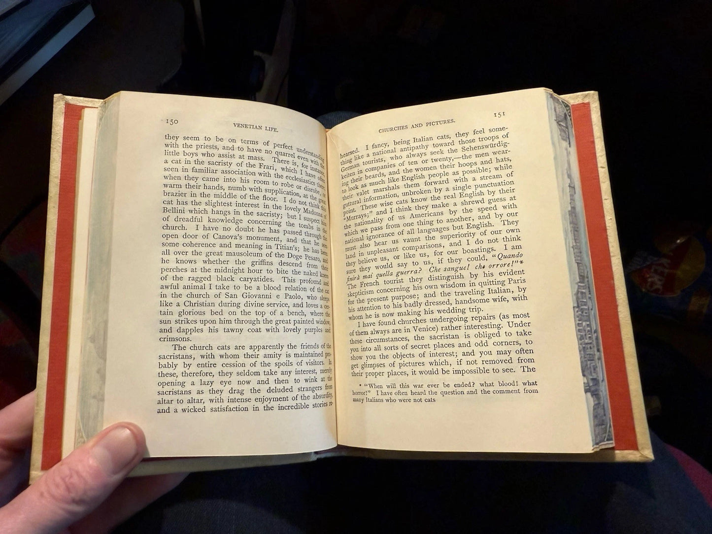 Florentine Fine Binding by Giannini : Fore-edge Painting : Painted Vellum 1883