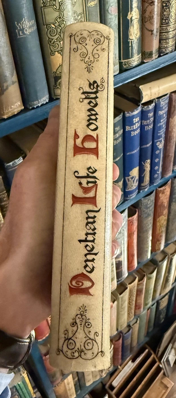 Florentine Fine Binding by Giannini : Fore-edge Painting : Painted Vellum 1883