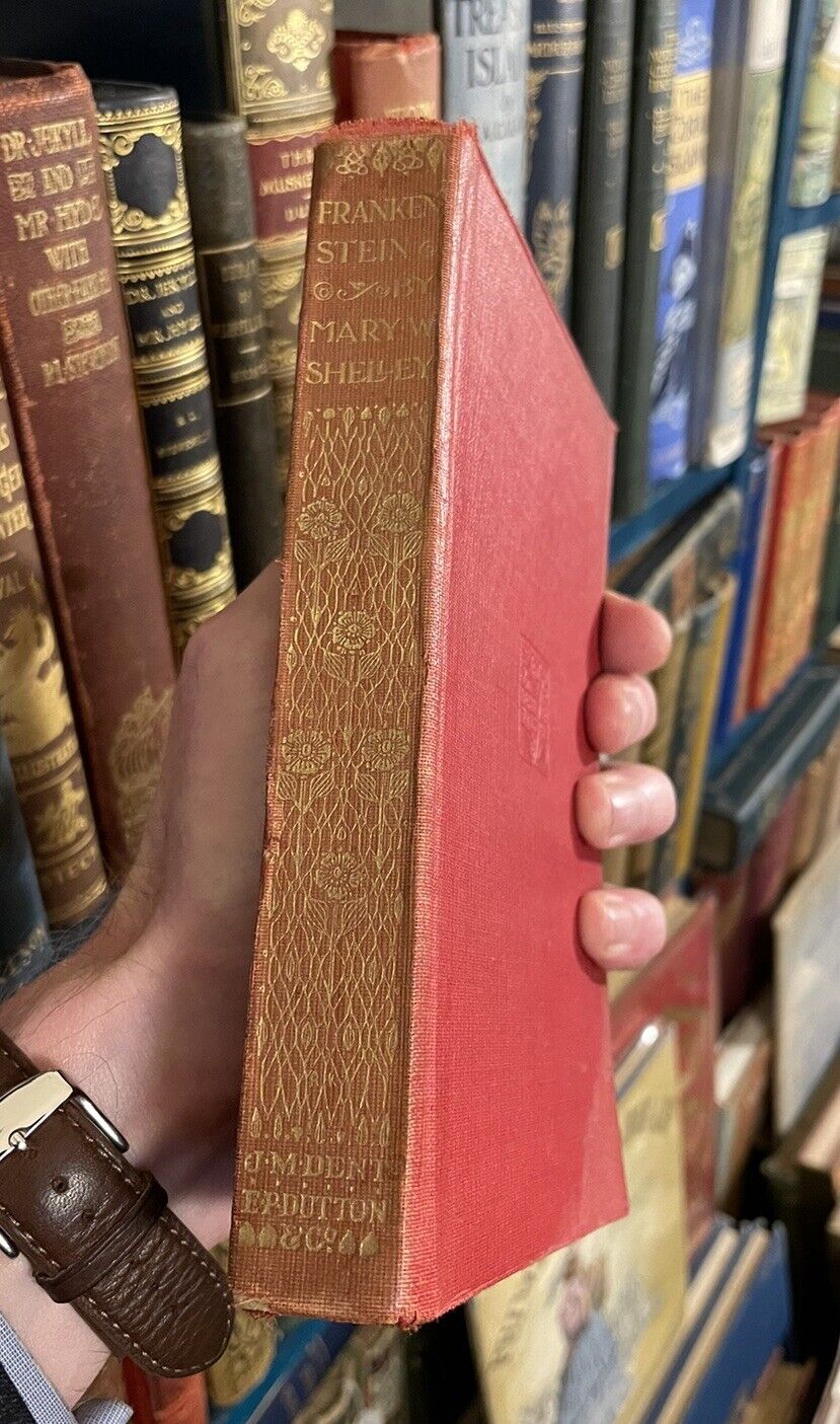 1912 Frankenstein : Mary Wollstonecraft Shelley : Everyman's Library : Gothic