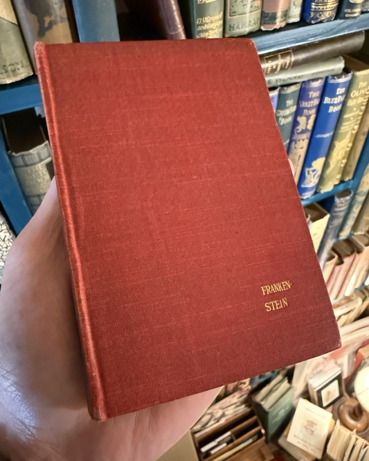c1888 Frankenstein : Mary Wollstonecraft Shelley : Routledge Pocket Edition