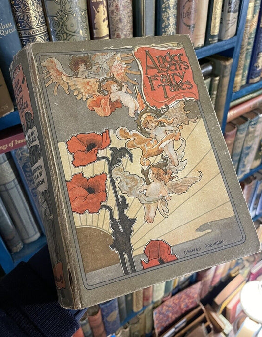 1905 Andersen's Fairy Tales and Other Stories : Illustrated Leather Binding