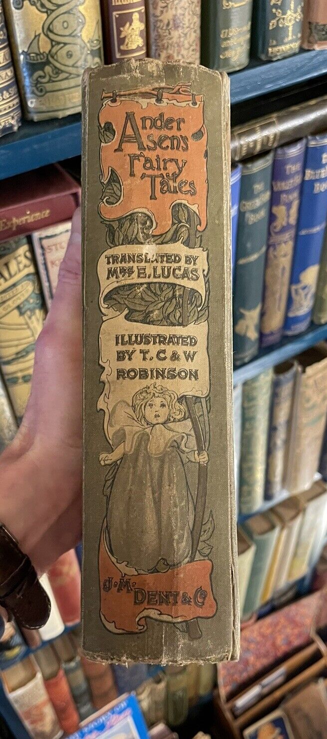 1905 Andersen's Fairy Tales and Other Stories : Illustrated Leather Binding