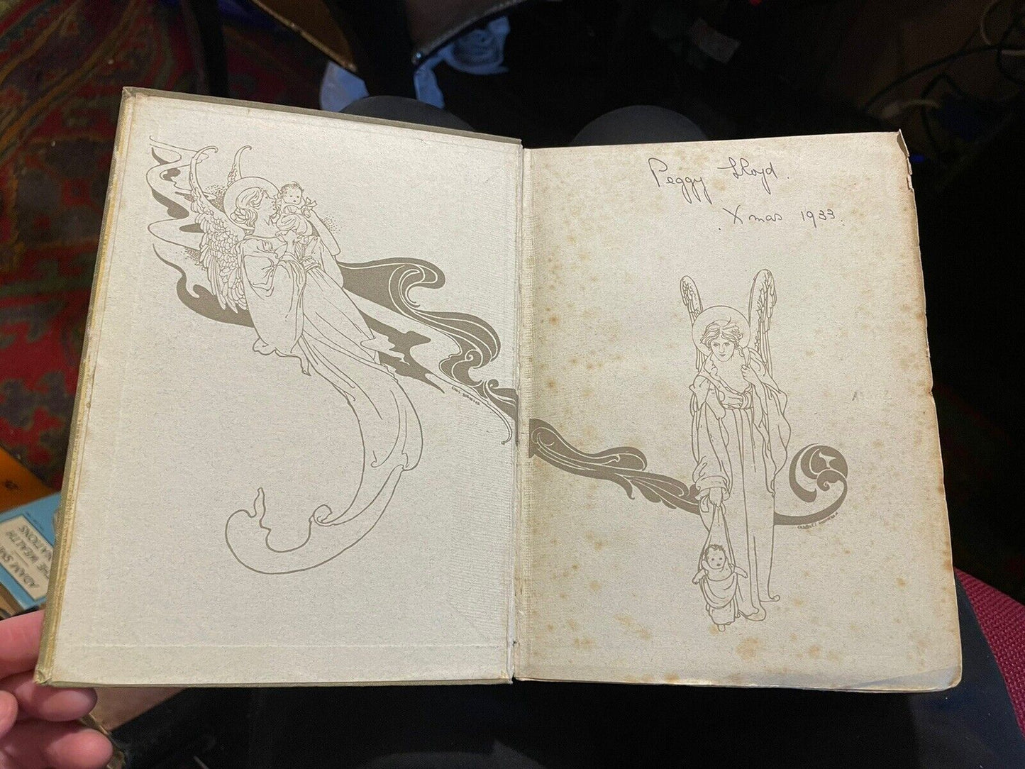 1905 Andersen's Fairy Tales and Other Stories : Illustrated Leather Binding