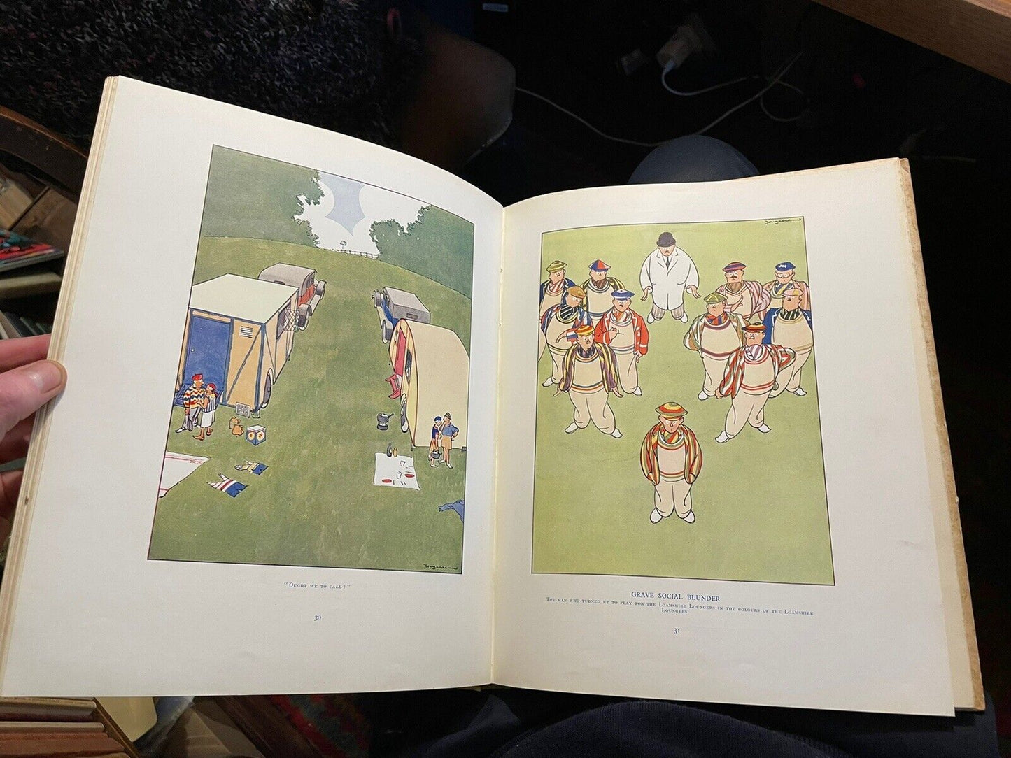 1934 Fun Fair: A Book Of Collected Drawings by Fougasse : First Edition