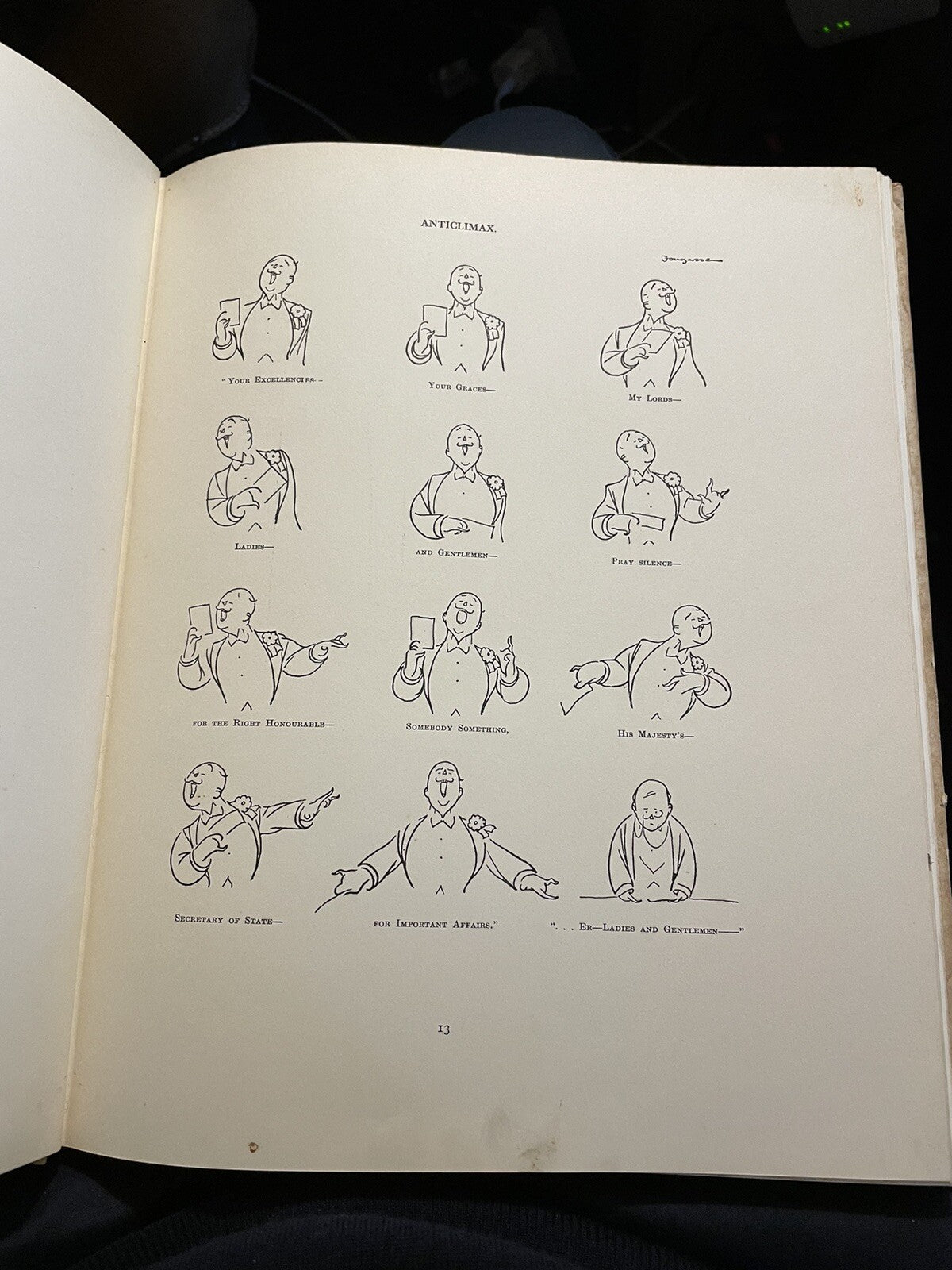 1934 Fun Fair: A Book Of Collected Drawings by Fougasse : First Edition