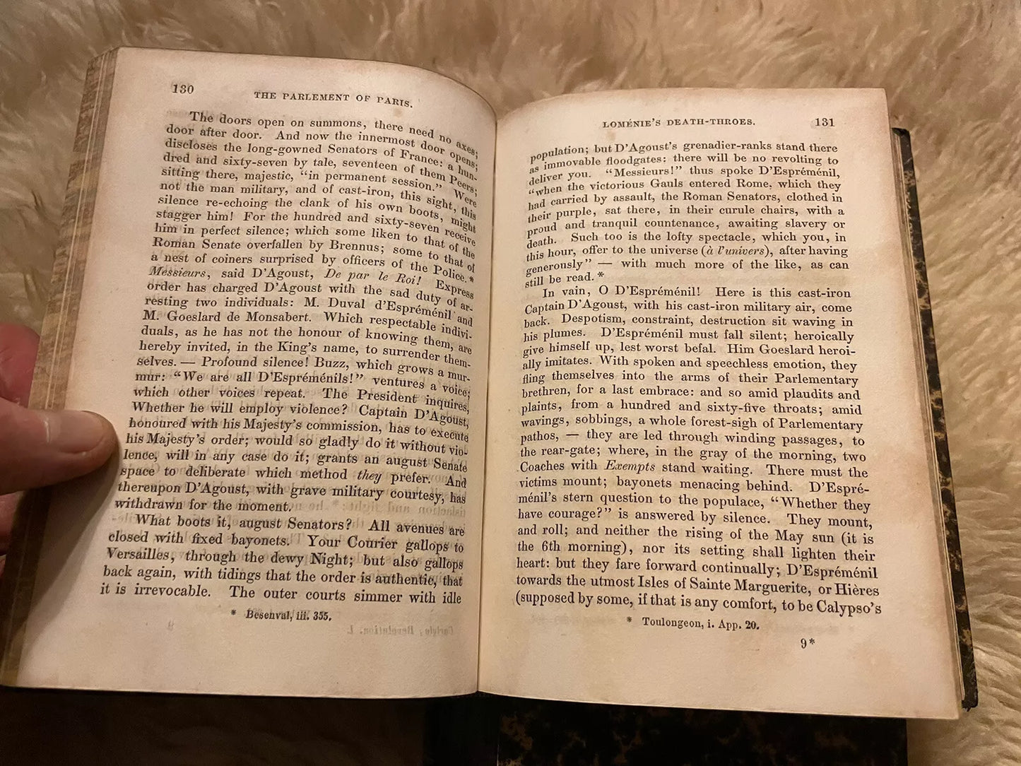 1851 Carlyle : The French Revolution (3 vols in Slipcase) Tauchnitz