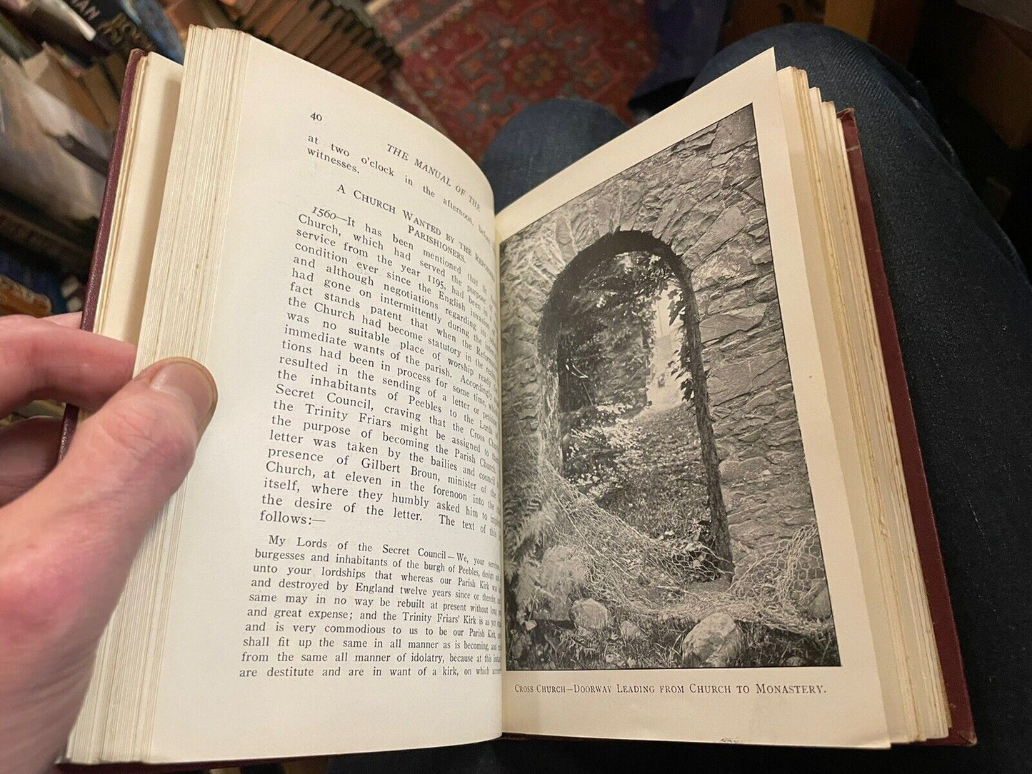 1914 The Manual of the Cross Church, Peebles : Scottish Borders : Reformation