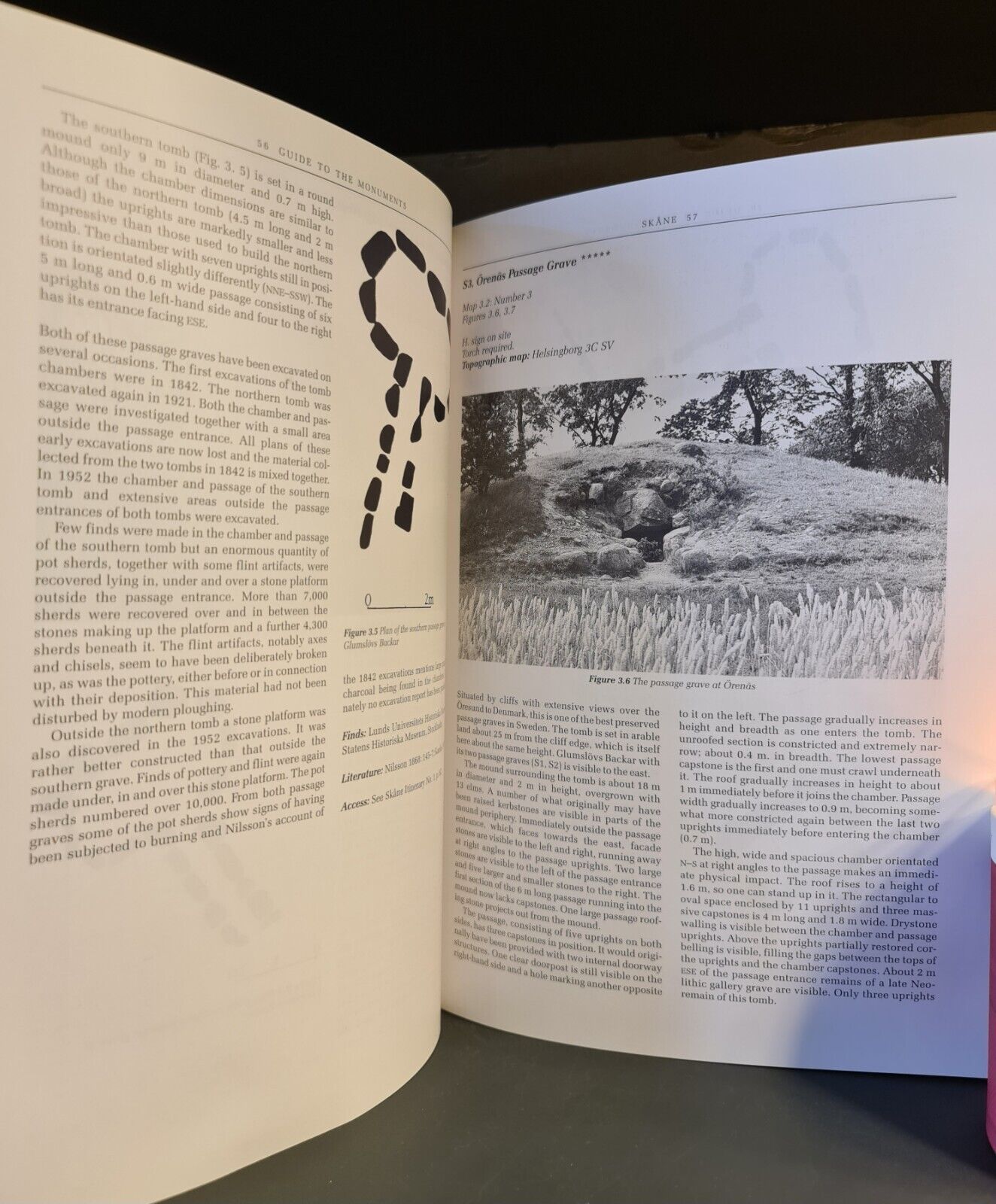 The Dolmens & Passage Graves of Sweden, C. Tilly: 1st Edition: P/back: Stone Age