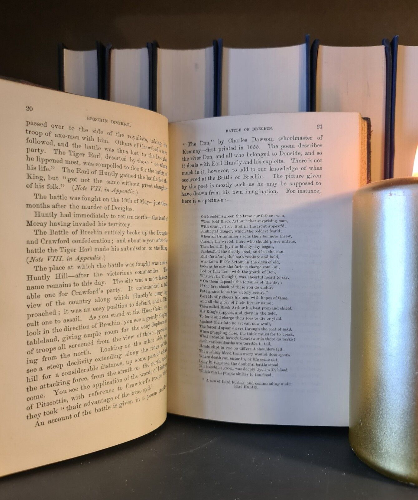 The Brechin District, J. A. Campbell: Hardback: 1st Edition: c1881