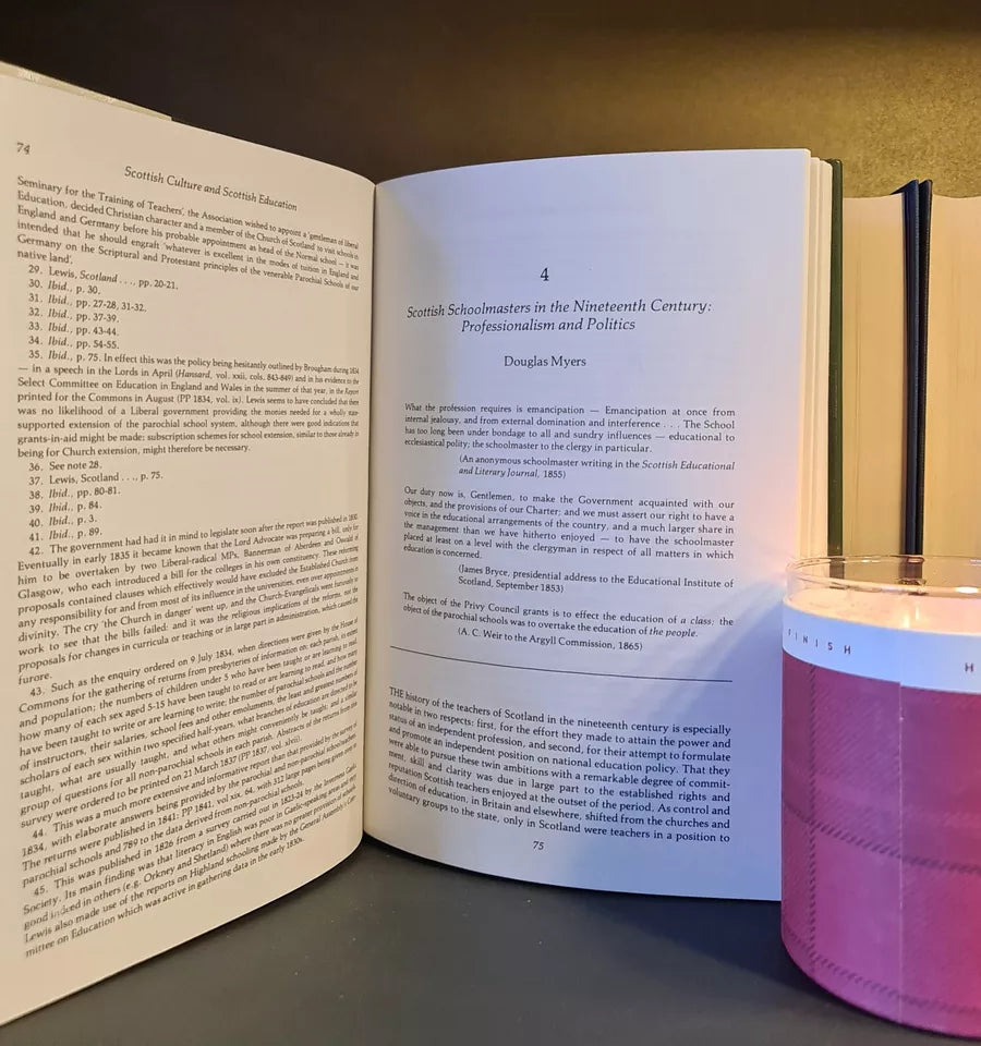 Scottish Culture & Scottish Education 1800 - 1980, Humes/Paterson: Hardback: 1st