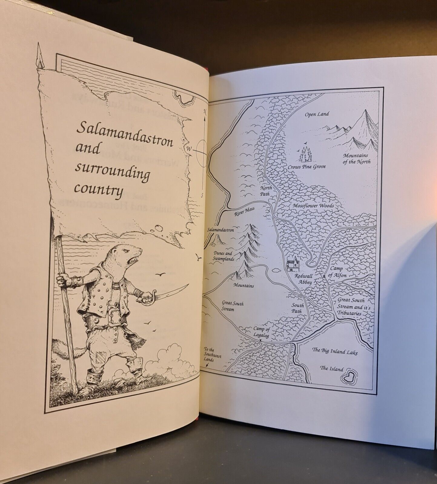 Salamandastron, Brian Jacques: Hardback: 1st OS Edition: A Tale From Redwall