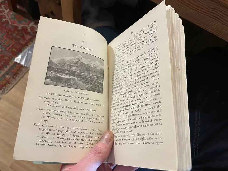 1921 The Misty Isle of Skye : Tourist Handbook and Guide : Scotland