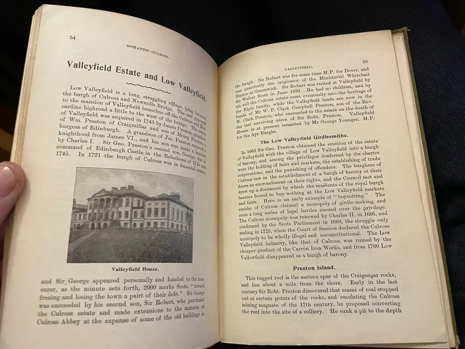 1906 Romantic Culross, Torryburn, and Vicinity : Fife Scotland