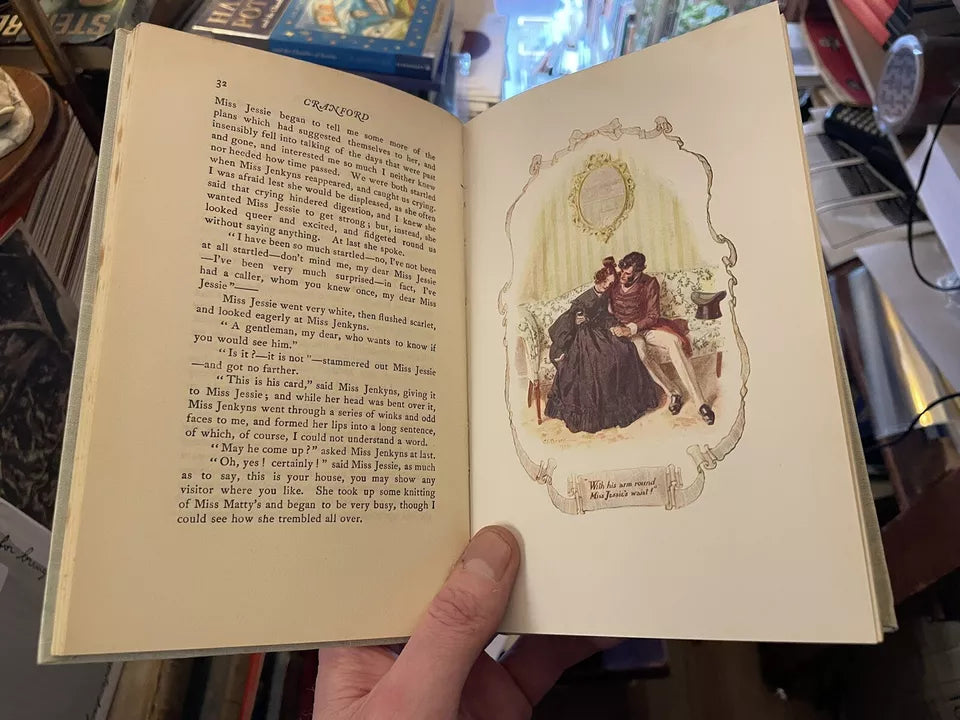 Cranford by Elizabeth Gaskell : Illus by C E Brock :English Idylls 1932