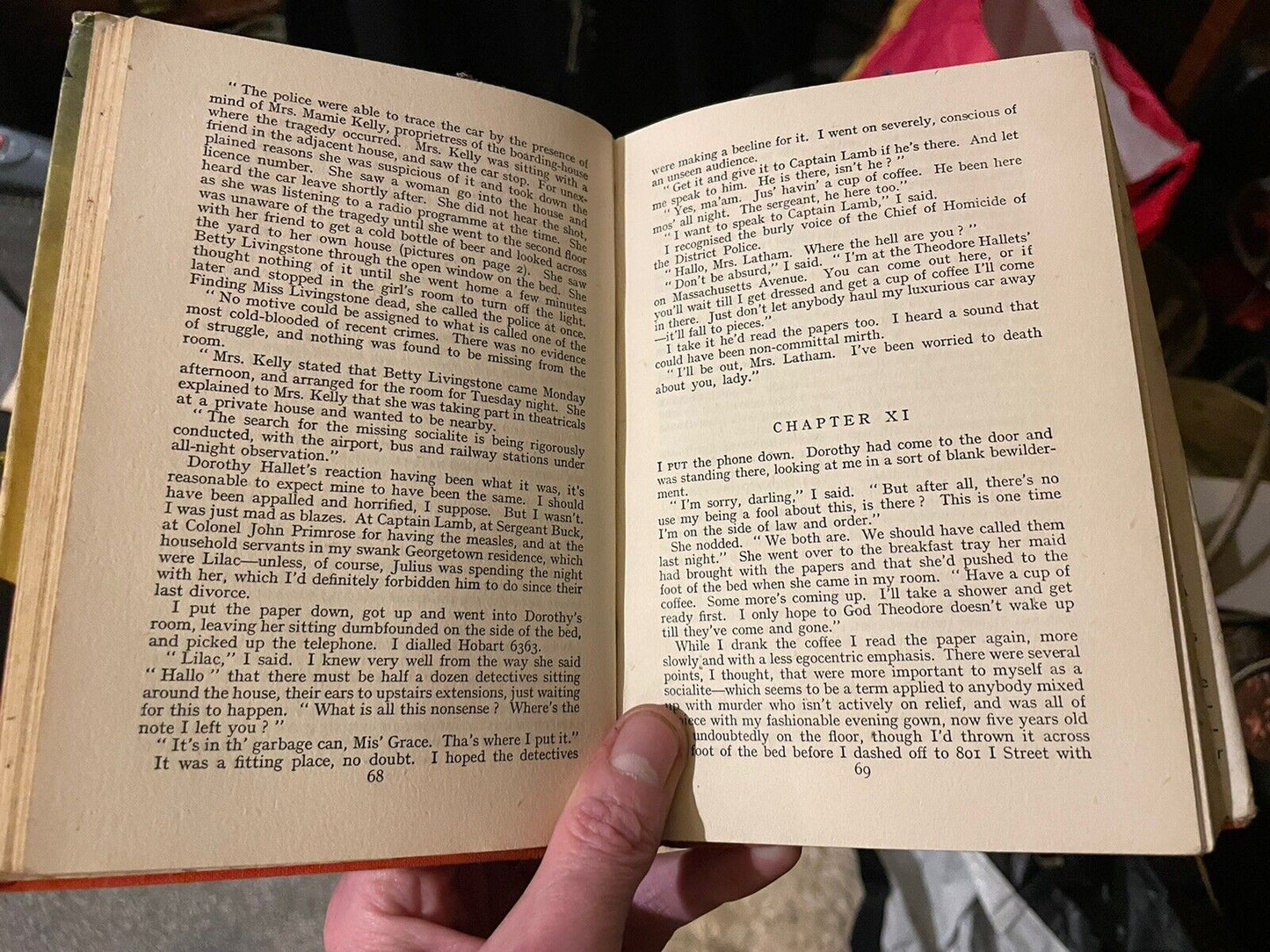 1948 The Woman in Black : Leslie Ford : Collins Crime Club : Mystery 1st Edition