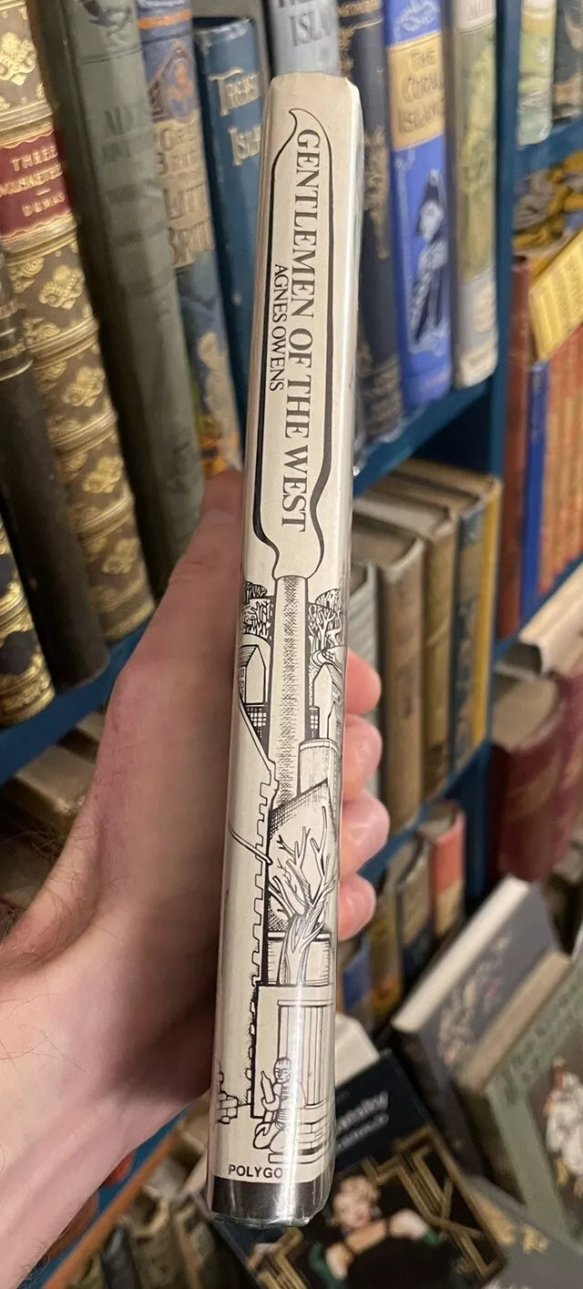 Gentlemen of the West : Agnes Owens : Jacket by Alasdair Gray : 1st 1984
