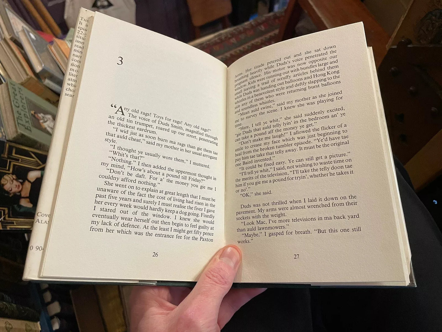 Gentlemen of the West : Agnes Owens : Jacket by Alasdair Gray : 1st 1984