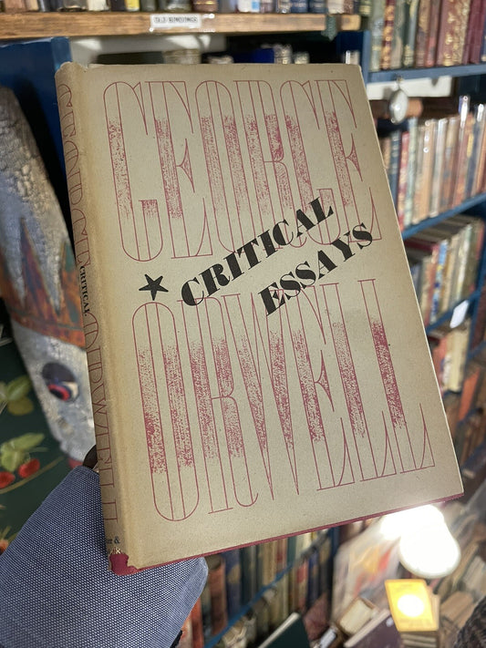 1946 GEORGE ORWELL Critical Essays 1st/2nd, Dickens Wodehouse Dali Kipling etc.