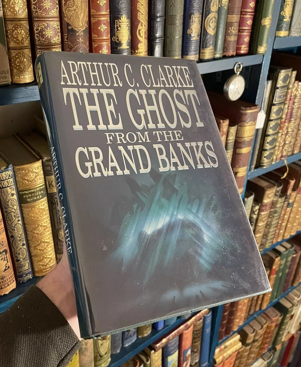 Arthur C Clarke (SIGNED) The Ghost From The Grand Banks : 1st/1st Gollancz 1990