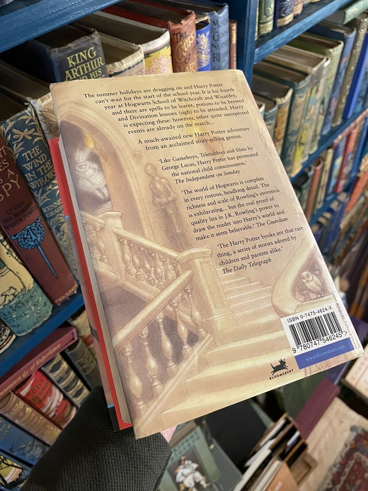 JK Rowling : Harry Potter and the Goblet of Fire : SIGNED 1st/1st