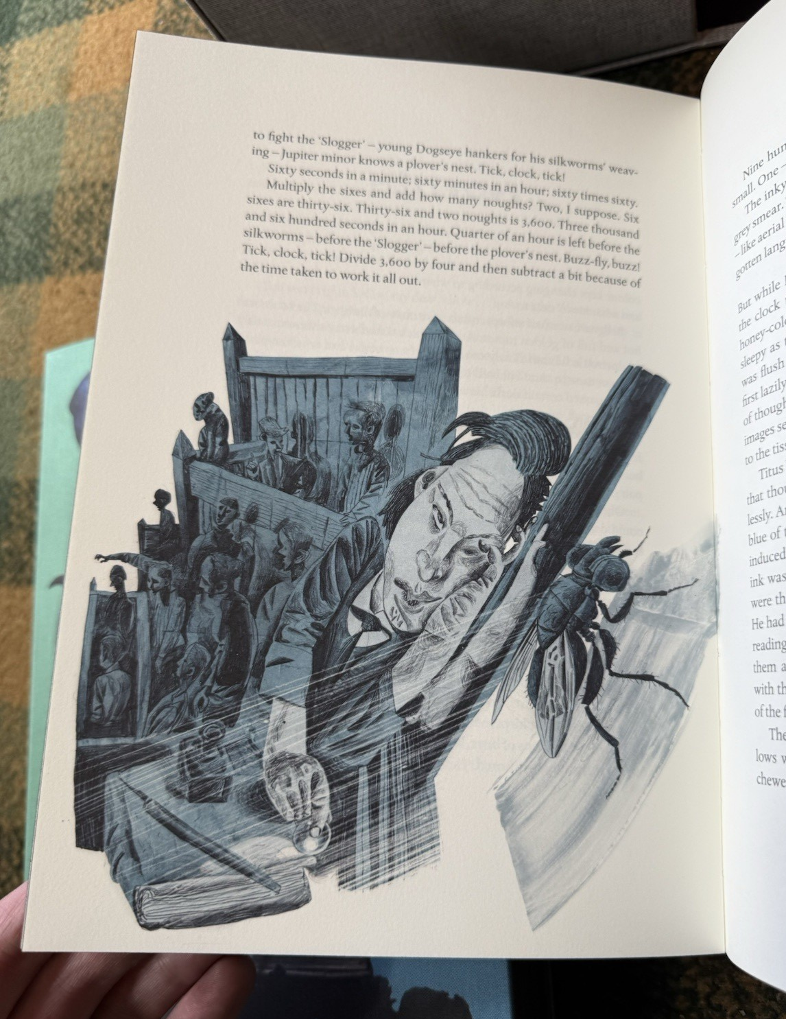 Mervyn Peake : The Gormenghast Trilogy : Signed Ltd Ed : Neil Gaiman