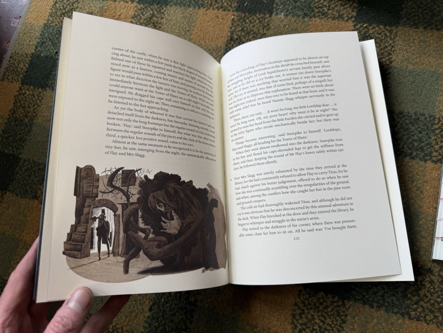 Mervyn Peake : The Gormenghast Trilogy : Signed Ltd Ed : Neil Gaiman