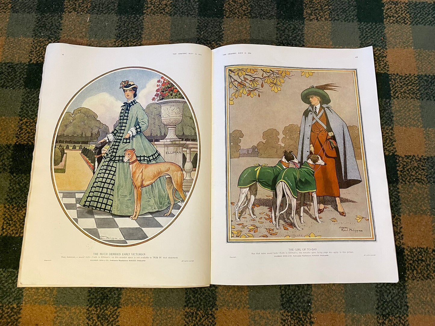 1914 The Graphic Magazine : Royal Scots Number : Joseph Chamberlain
