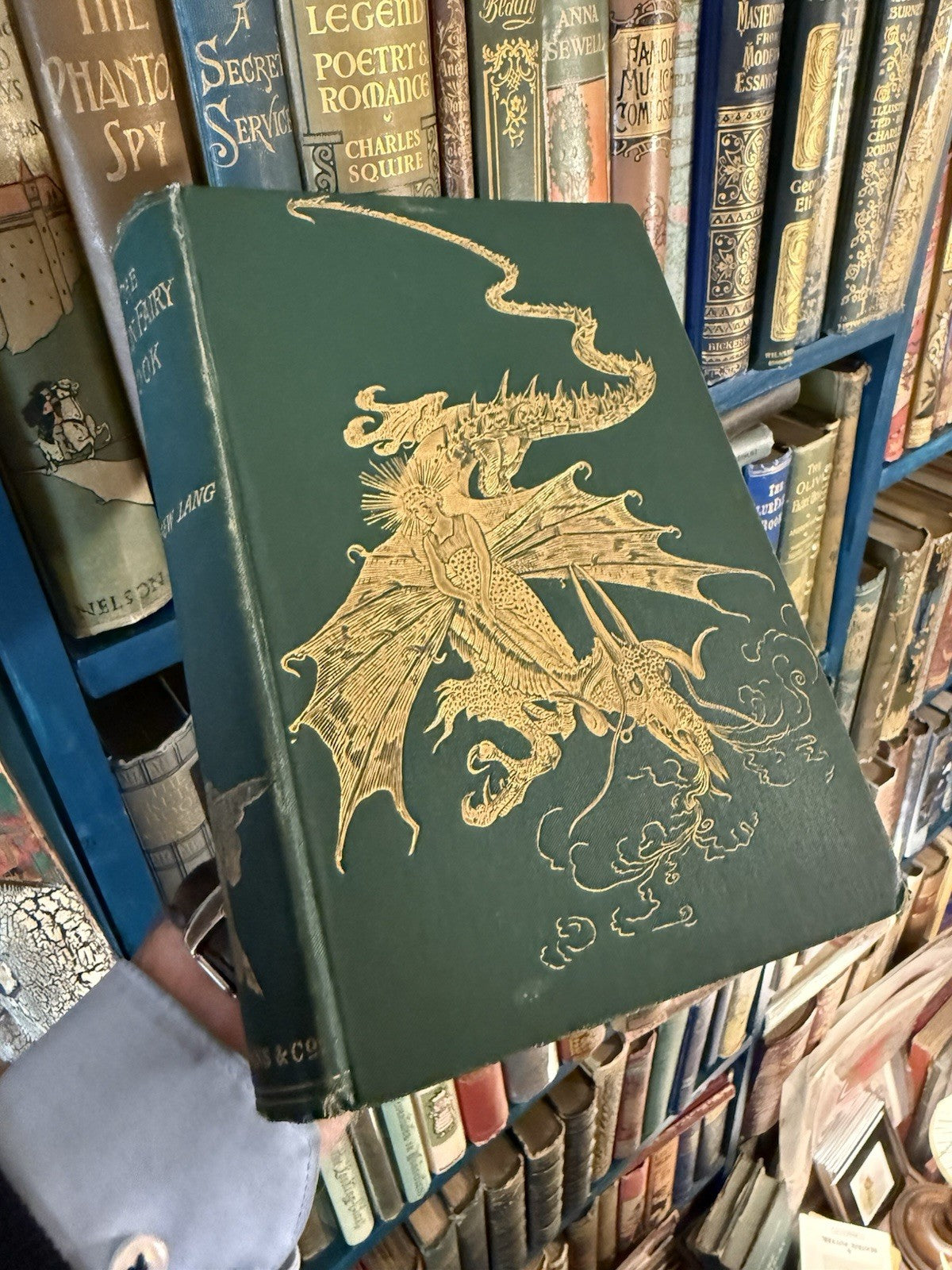 1892 The Green Fairy Book : Andrew Lang : HJ Ford : 1st Edition