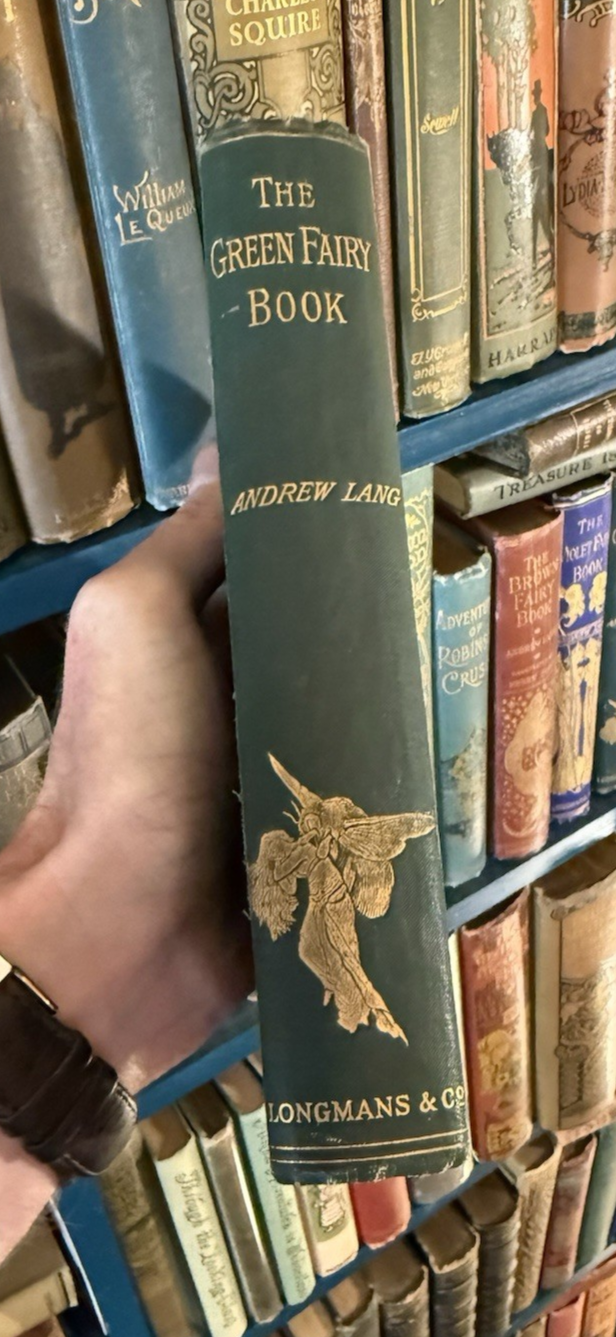 1892 The Green Fairy Book : Andrew Lang : HJ Ford : 1st Edition