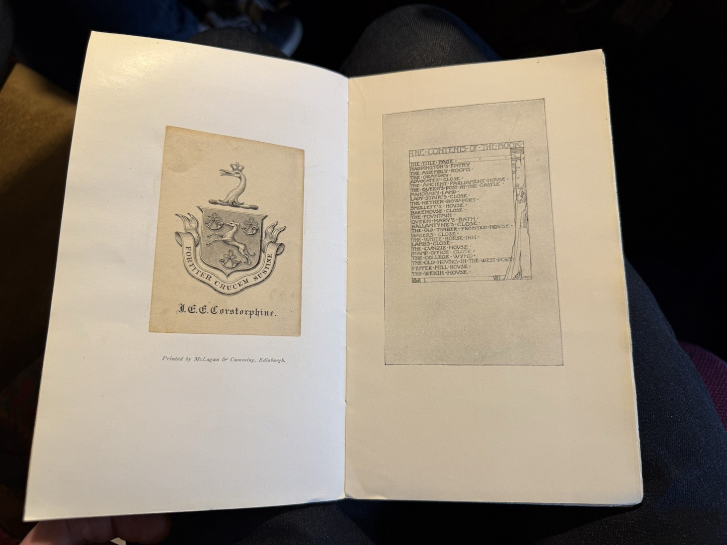 1910 Jessie M King : The Grey City of the North : Book of Drawings Edinburgh