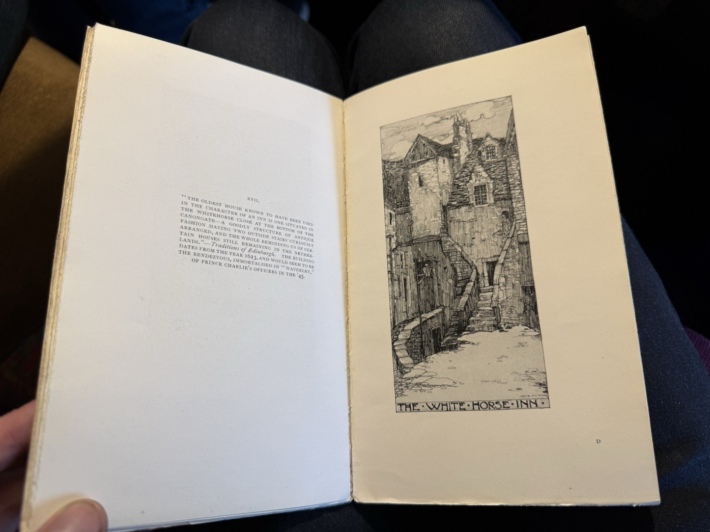 1910 Jessie M King : The Grey City of the North : Book of Drawings Edinburgh