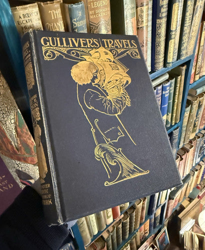 1910 Gulliver's Travels : Jonathan Swift : Illustrated : Adapted for the Young