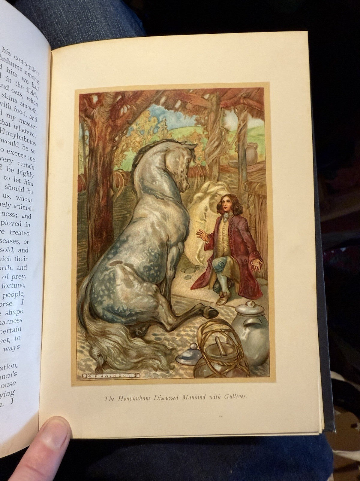 1910 Gulliver's Travels : Jonathan Swift : Illustrated : Adapted for the Young