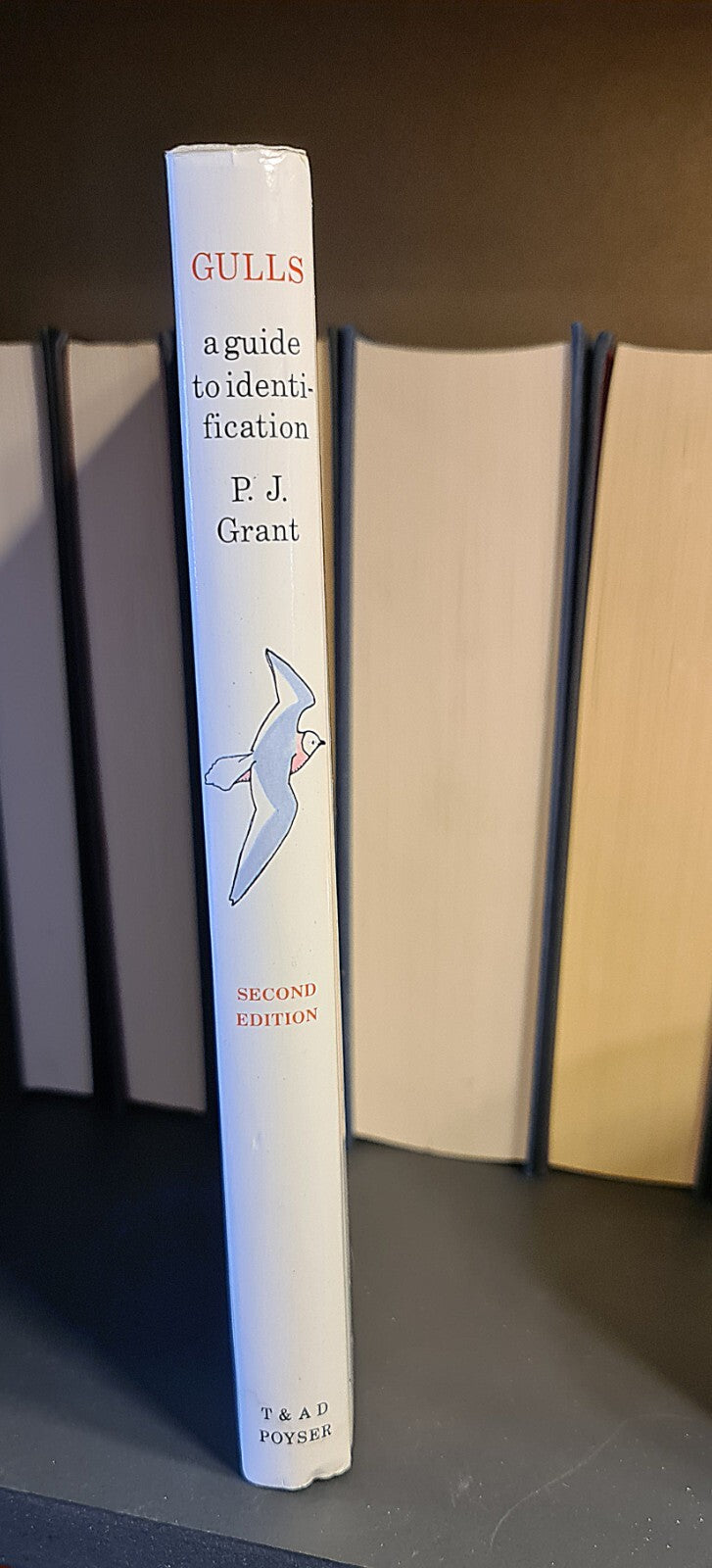 Gulls: A Guide to Identification, P.J. Grant: Signed: Hardback: Second Edition