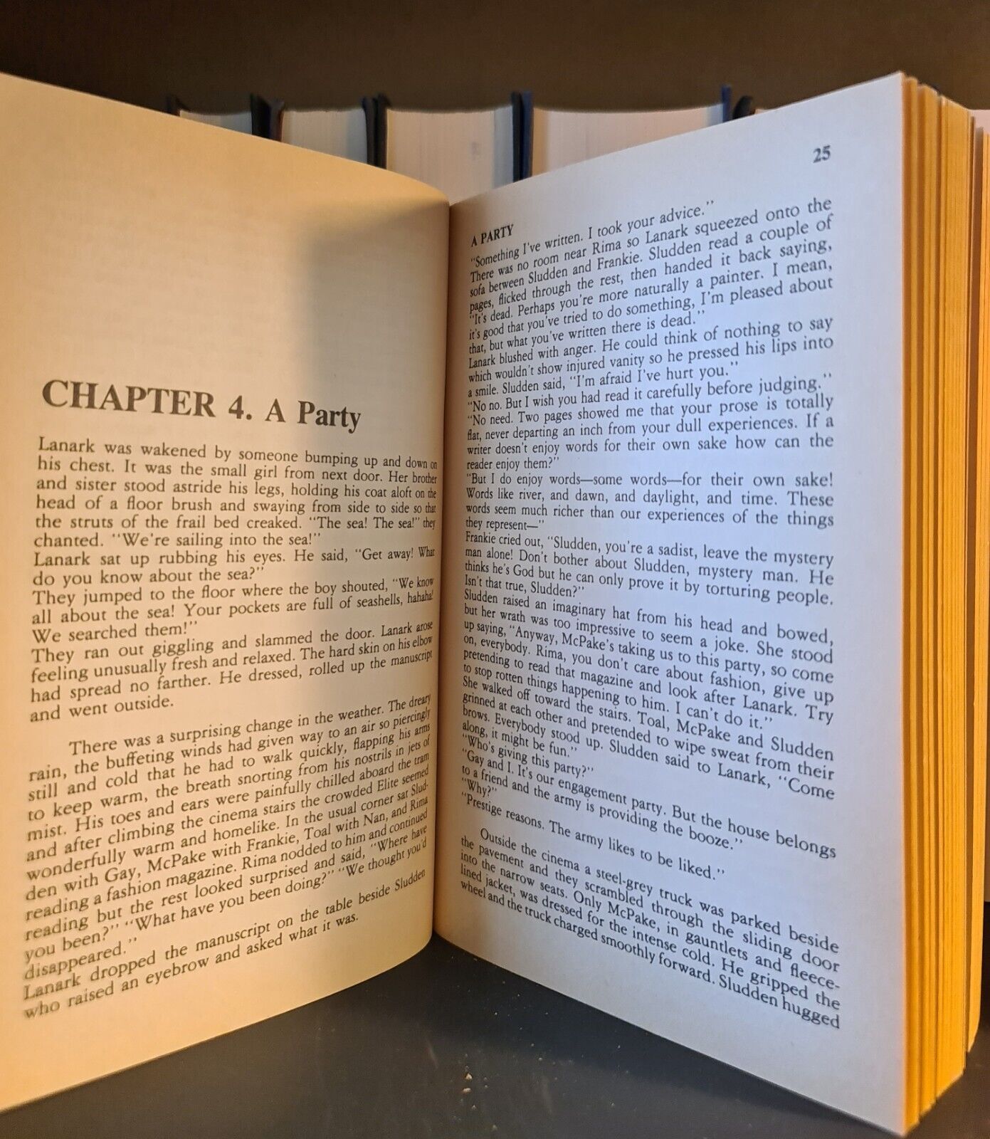 Lanark - A Life in 4 books, Alasdair Gray: Paperback: Glasgow