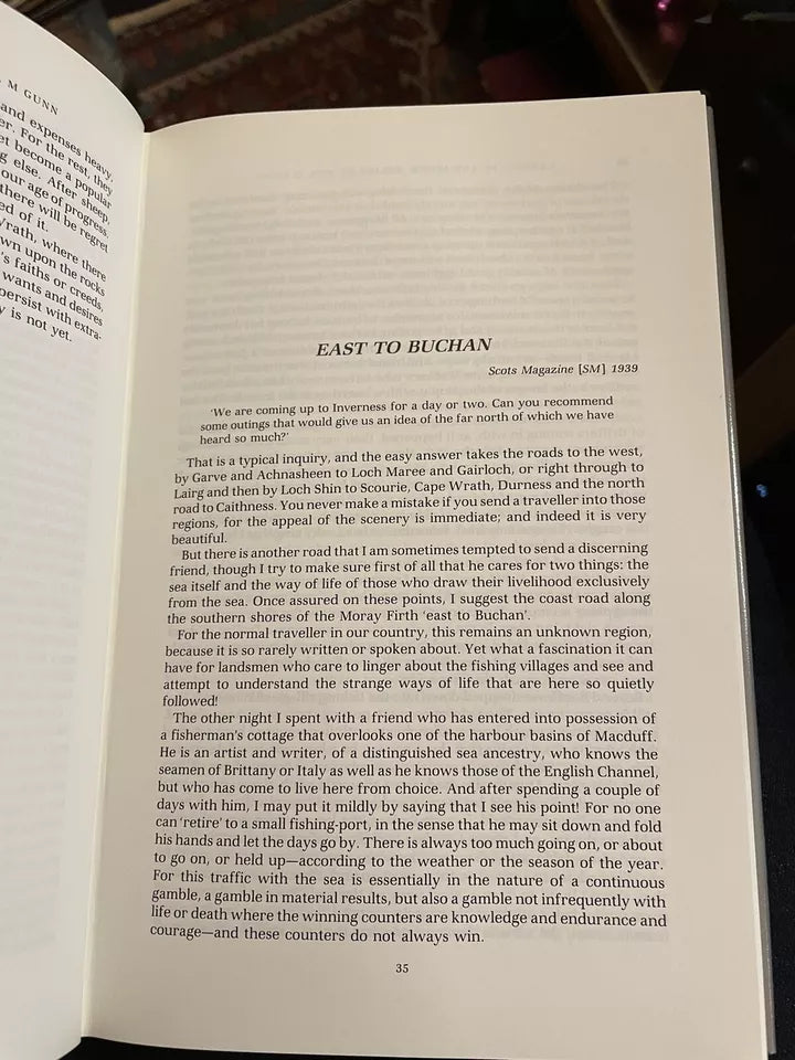 Landscape and Light: Essays by Neil M. Gunn : 1st Edition : Socttish Literature