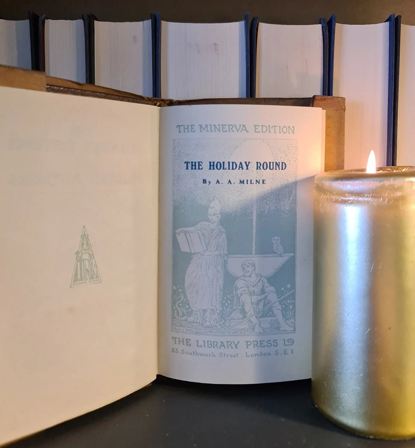 The Holiday Round, A. A. Milne: Minerva Editions: Hardback