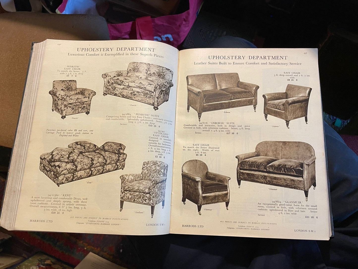 Harrods Limited Catalogue 1929 : London, Paris, Manchester Department Store Shop
