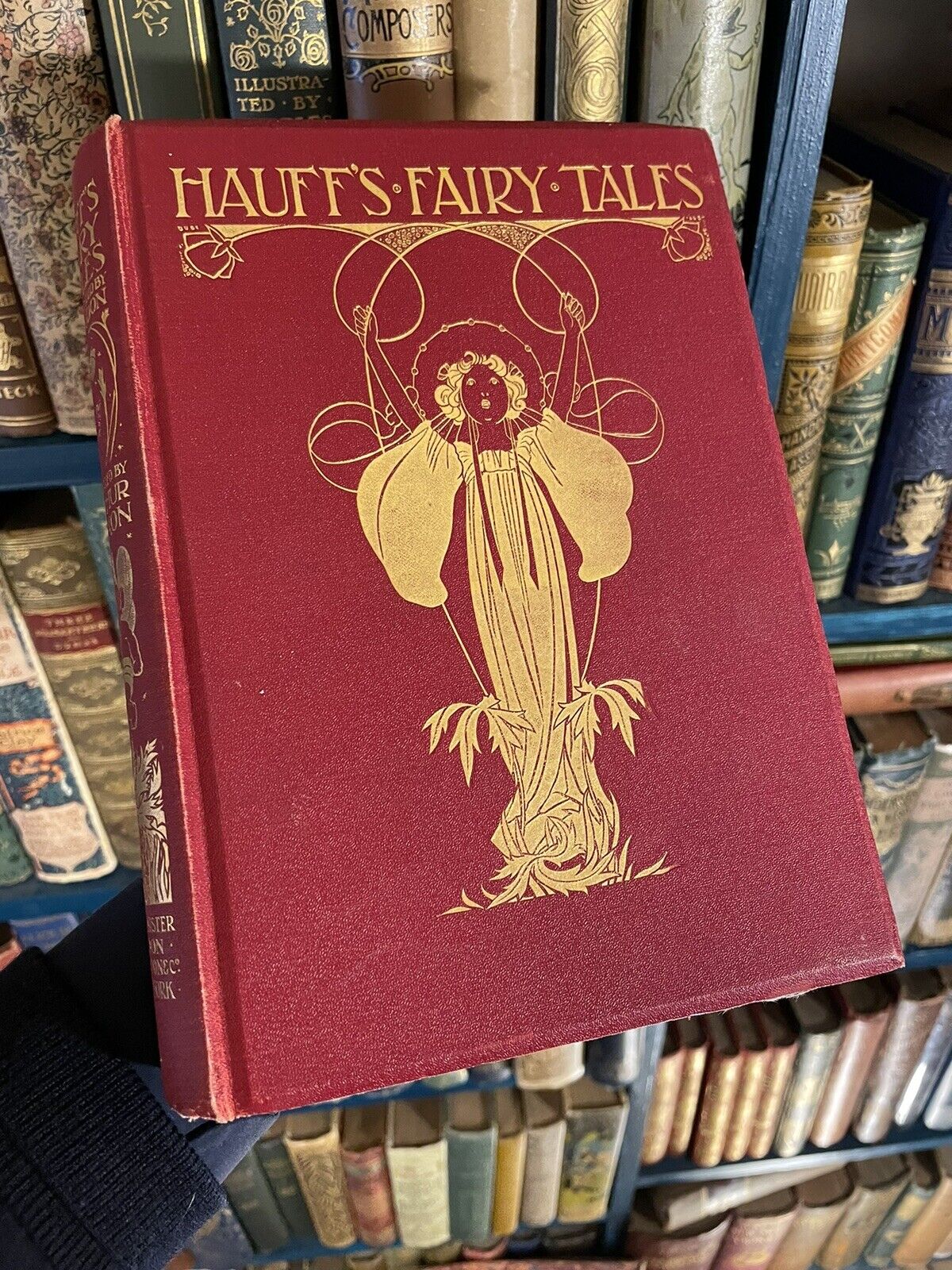 1911 Fairy Tales by Wilhelm Hauff : Colour Illustrations by Arthur A. Dixon