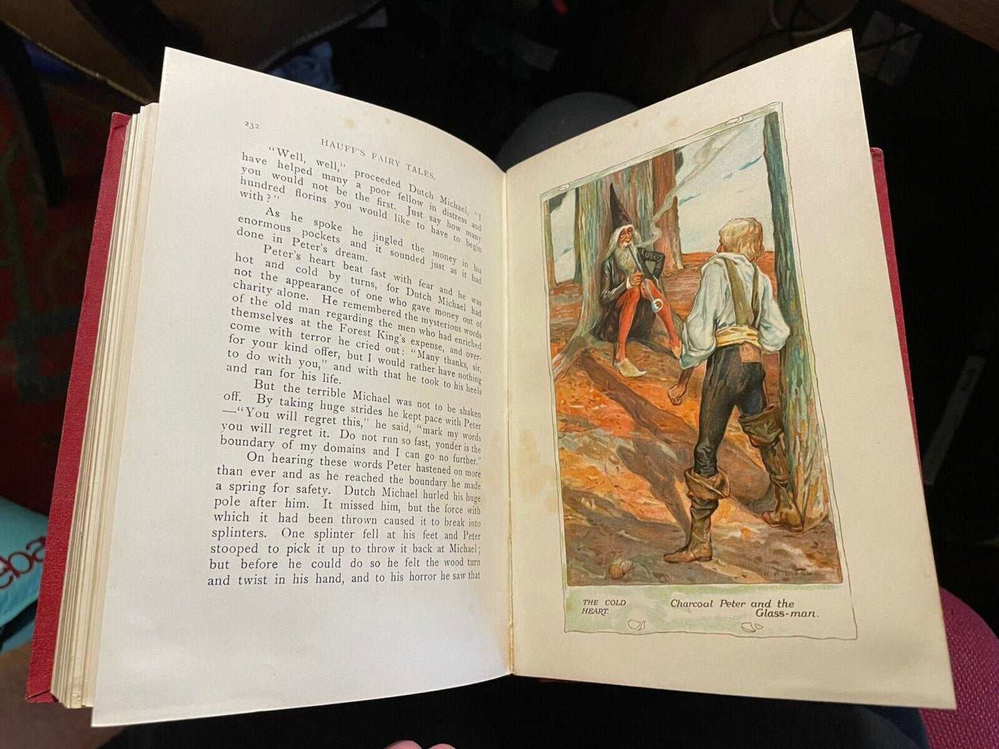 1911 Fairy Tales by Wilhelm Hauff : Colour Illustrations by Arthur A. Dixon